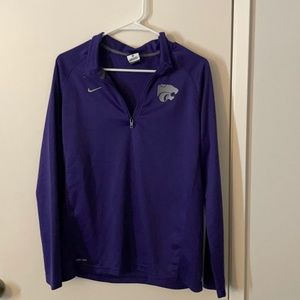 Kansas State University quarter zip pullover